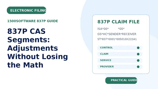 837P CAS Segments: Adjustments Without Losing the Math