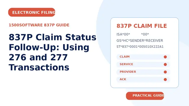 837P Claim Status Follow-Up