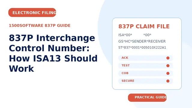 837P Interchange Control Number: How ISA13 Should Work