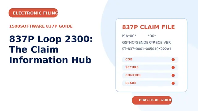 837P Loop 2300: The Claim Information Hub