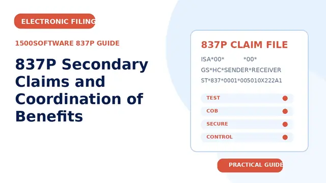 837P Secondary Claims and Coordination of Benefits