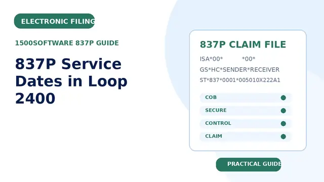 837P Service Dates in Loop 2400