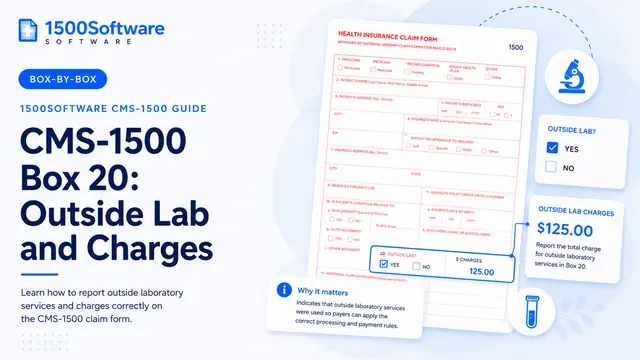 CMS-1500 Box 20: Outside Lab and Charges