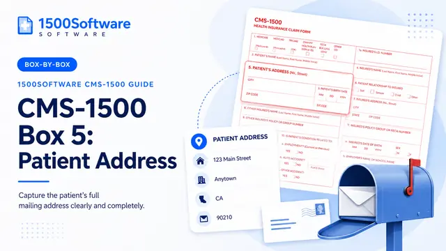 CMS-1500 Box 5: Patient Address