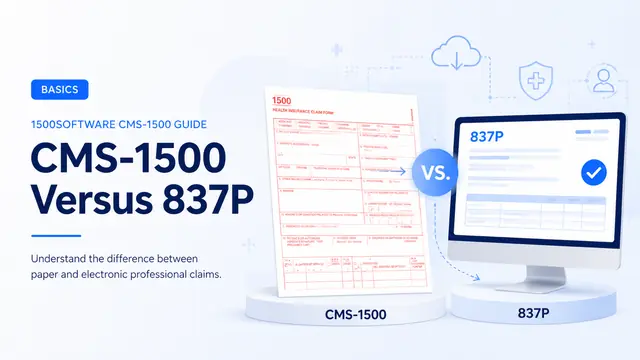 CMS-1500 Versus 837P