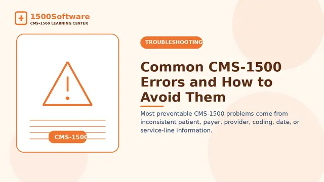 Common CMS-1500 Errors and How to Avoid Them