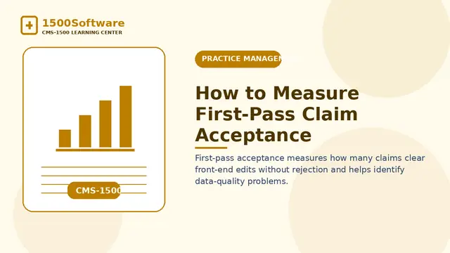 How to Measure First-Pass Claim Acceptance