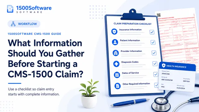 What Information Should You Gather Before Starting a CMS-1500 Claim?