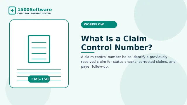 What Is a Claim Control Number?