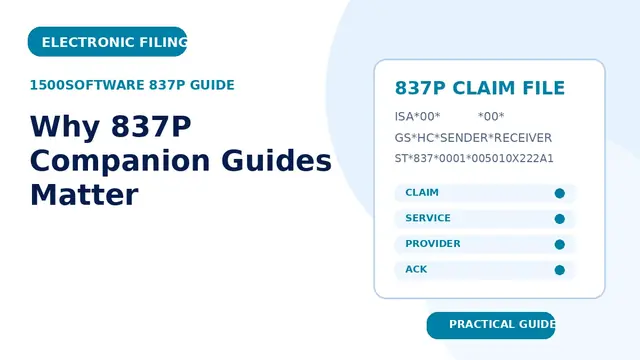 Why 837P Companion Guides Matter